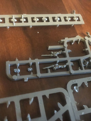 Harlequin Eldar Bits used from Games Workshop sprues