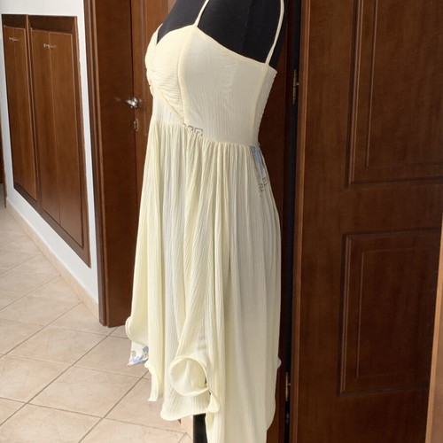 Viscose dress new, light draped summer style