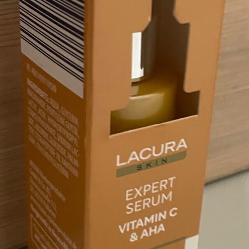 Lacura Skin Expert Serum Vitamin C & AHA parfum free new 30 ml