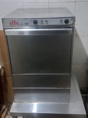 Πλυντήριο πιάτων και λάντζα σαν καινούργιο με τραπέζι inox και 2 γούρνες