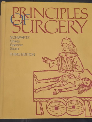 Principles of Surgery Schwartz third edition hardcover used book