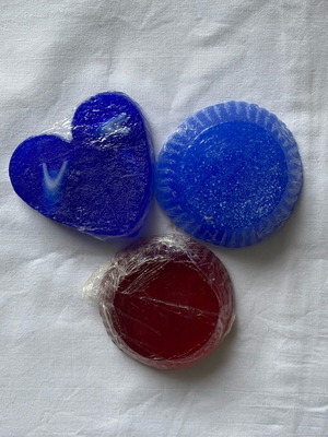 Set of 3 handmade soaps new
