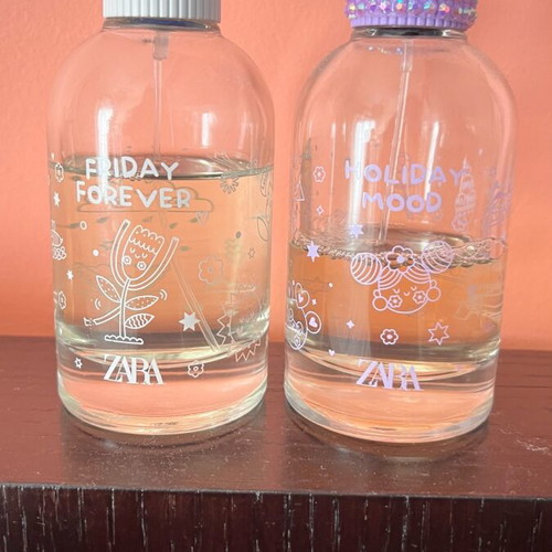Zara children's colognes used, set of 2