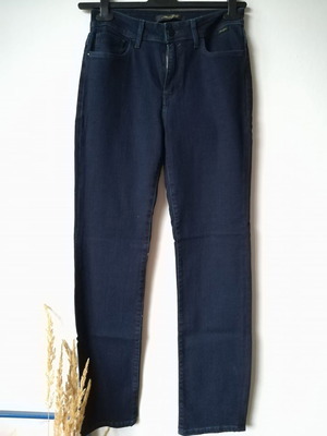 Mavi Jeans dark blue high waist straight jeans, size 28/30