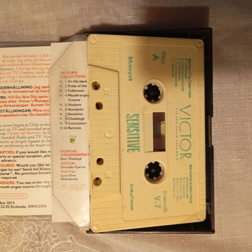 Victor Hugo Regnan Sensitive audio cassette used