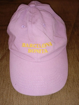Natura Barcelona Bonita hat used, purple, one size