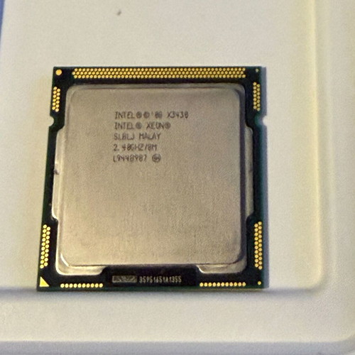 Intel Xeon Processor X3430 used 2.4GHz Socket 1156 CPU
