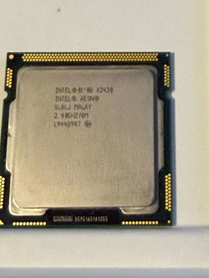 Intel Xeon Processor X3430 used 2.4GHz Socket 1156 CPU