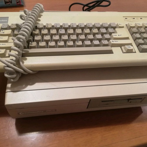 Commodore PC1 computer 1985 used with keyboard, non-working