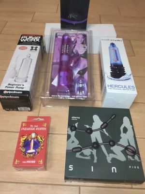 Ερωτικά παιχνίδια ολοκαίνουργια σε πακέτο