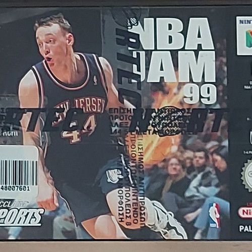 NBA Jam 99 Nintendo 64 new sports game