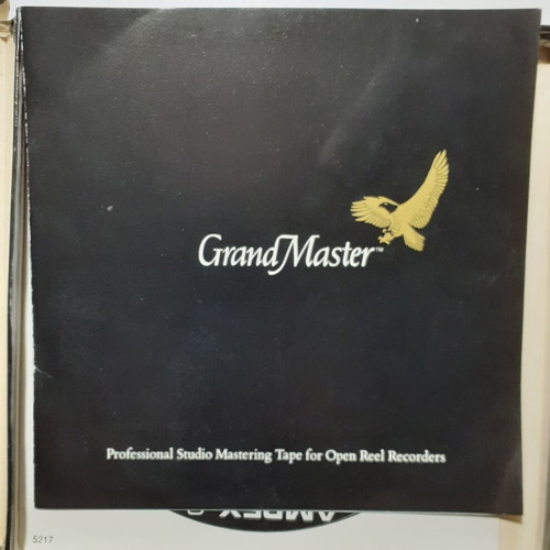 Ampex Grand Master 1800 Reel-to-Reel Tape new, 1/4", 1800ft