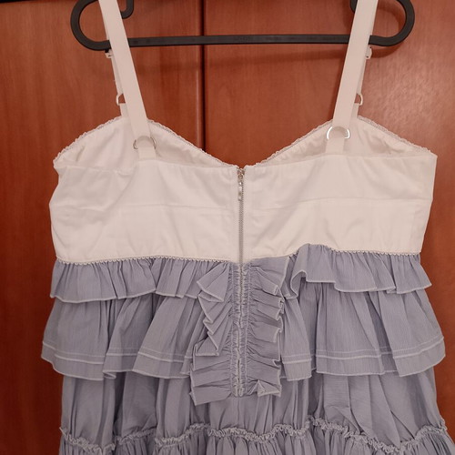 Devotion top size M like new, white and blue
