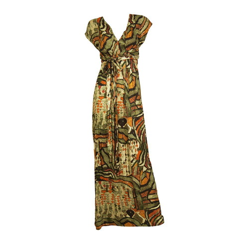 Devotion multicolor long dress used, size S
