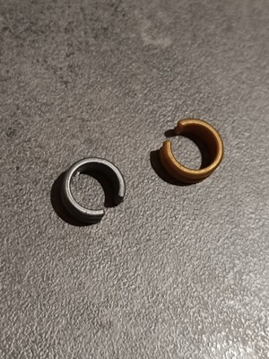 Playmobil bracelets gold and grey