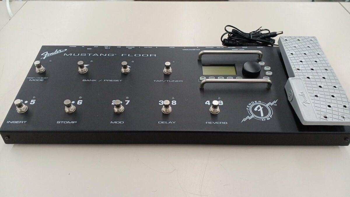 Fender Floor Mustang - | Multi Pedal Guitar – Effects Music Used