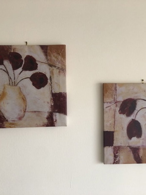 Canvas frames like new, set of 2 (0.36x0.36)