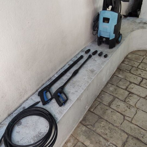 Nilfisk C130.1 used, works but leaks, for spare parts