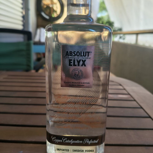 Absolut Elyx 1L Premium Collectible Bottle 2016 Edition new