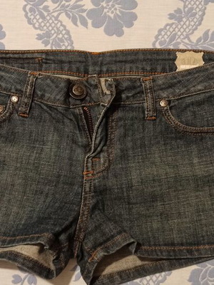 Americanino Teen Denim Shorts like new, low rise, size Small