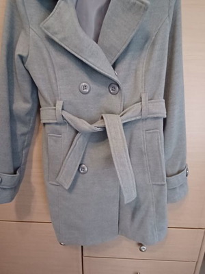 Ημιπαλτο καινούργιο γκρι μέγεθος M