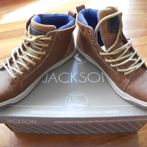 Jackson men's winter boots like new, brown, size 40