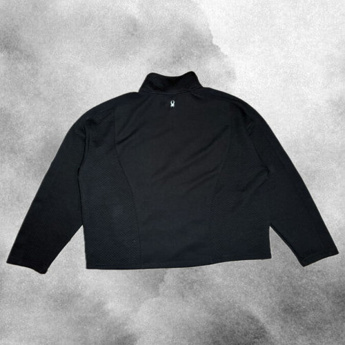 Spyder Active Quarter Zip Pullover black, like new, size XL