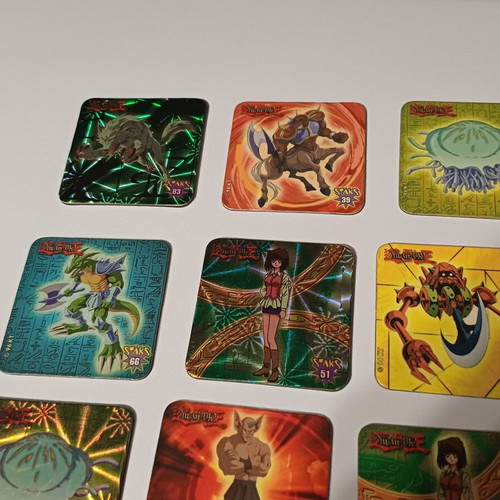 Yu-Gi-Oh! Staks Panini collectible magnets, pack of 15