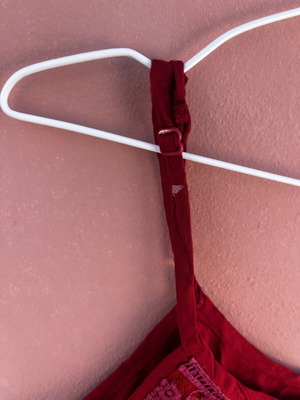 Stradivarius red blouse size M