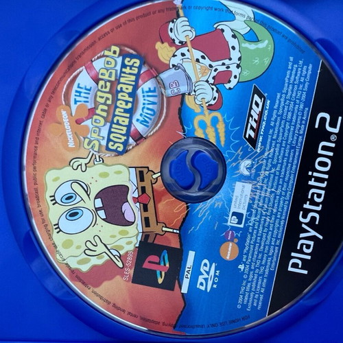The SpongeBob SquarePants Movie PlayStation 2 game like new