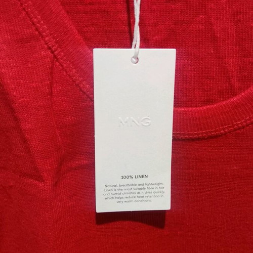 Mango women's top new, red, size XS