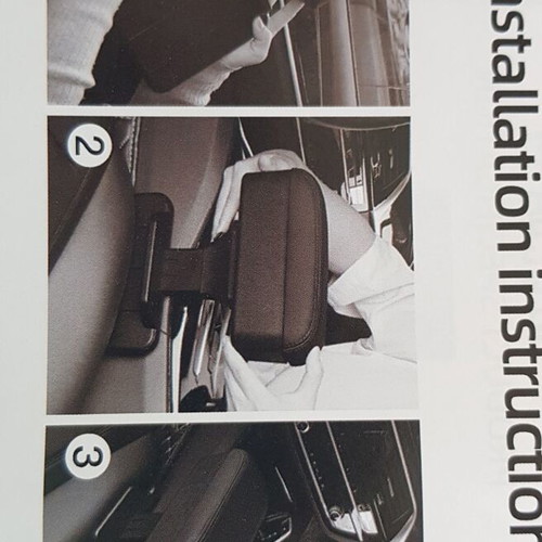 Multifunctional leather car armrest new with bottle holder and storage