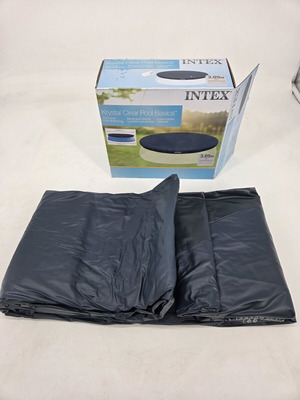 Intex Krystal Clear Pool Basics Pool Cover for 3.05m Round Pools New