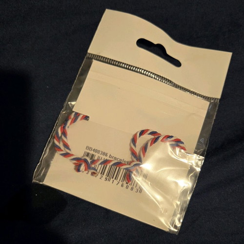 France bracelet new, blue and red