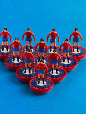 Subbuteo Team Spain collectible set late 1980s