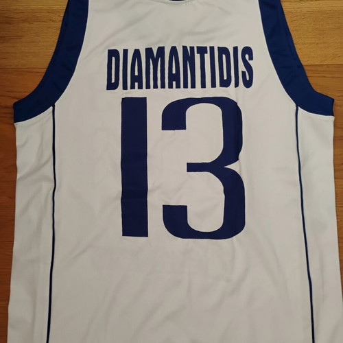 Diamantidis Greece National Basketball Jersey like new, Medium
