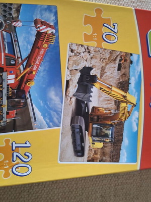 Puzzle Bulldozers used, complete, 4+