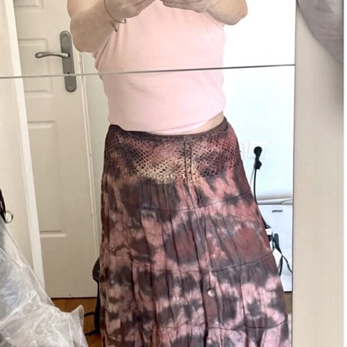 Esmeralda Boho London long tie dye skirt one size like new