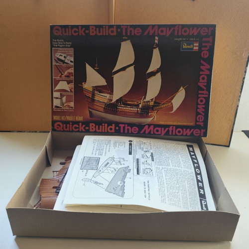 Revell Quick Build The Mayflower model kit, vintage
