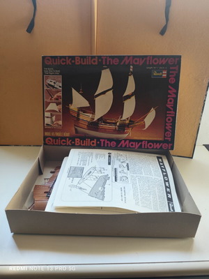 Revell Quick Build The Mayflower model kit, vintage
