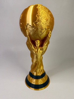 3D Printed Κύπελλο Παγκοσμίου Κυπέλλου FIFA 37εκ. Καινούργιο διακοσμητικό συλλεκτικό