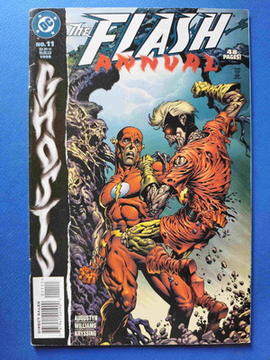 The Flash Annual 11 and Wonder Woman 291 comics used