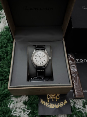 Hamilton Khaki Field H684410 ρολόι από ανοξείδωτο ατσάλι 38mm σαν καινούργιο