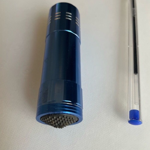 Flashlight used, needs batteries