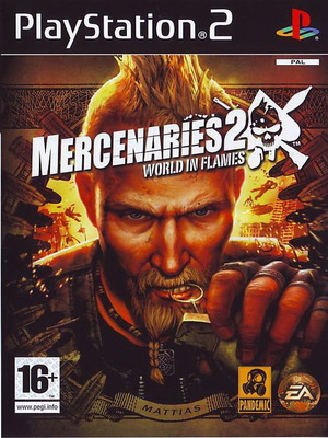 Mercenaries 2 World In Flames PlayStation 2 μεταχειρισμένο χωρίς βιβλίο οδηγιών