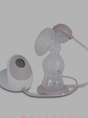 Cangaroo Gentle Touch breast pump used with LCD screen