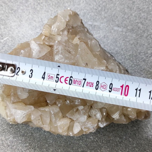 Raw Serifos Quartz used natural crystal with iron crust