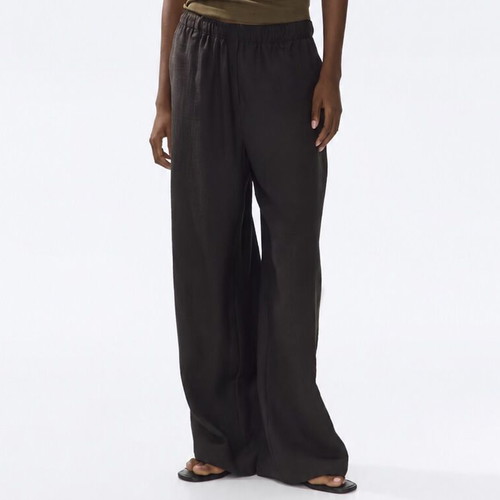 Brown fabric pants H&M like new, size M 38 10