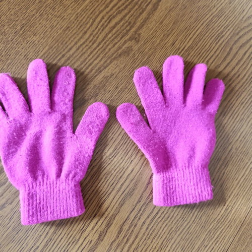 Gloves for girl 5/6 years used