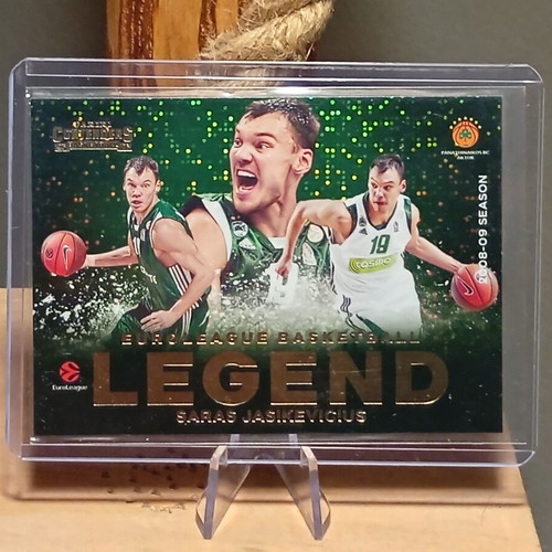 Saras Jasikevicius 2025-26 Contenders EuroLeague Legend card like new